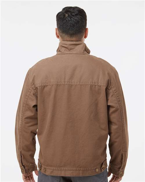 DRI DUCK 5028T Field Khaki — on model back