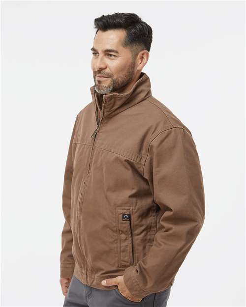 DRI DUCK 5028T Field Khaki — on model side