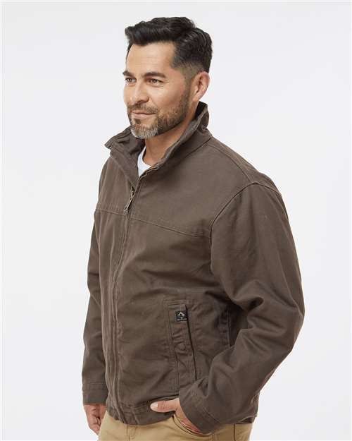 DRI DUCK 5028T Tobacco — on model side