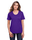 Core365 CE111W - Women's Fusion ChromaSoft��� Performance T-Shirt - Campus Purple