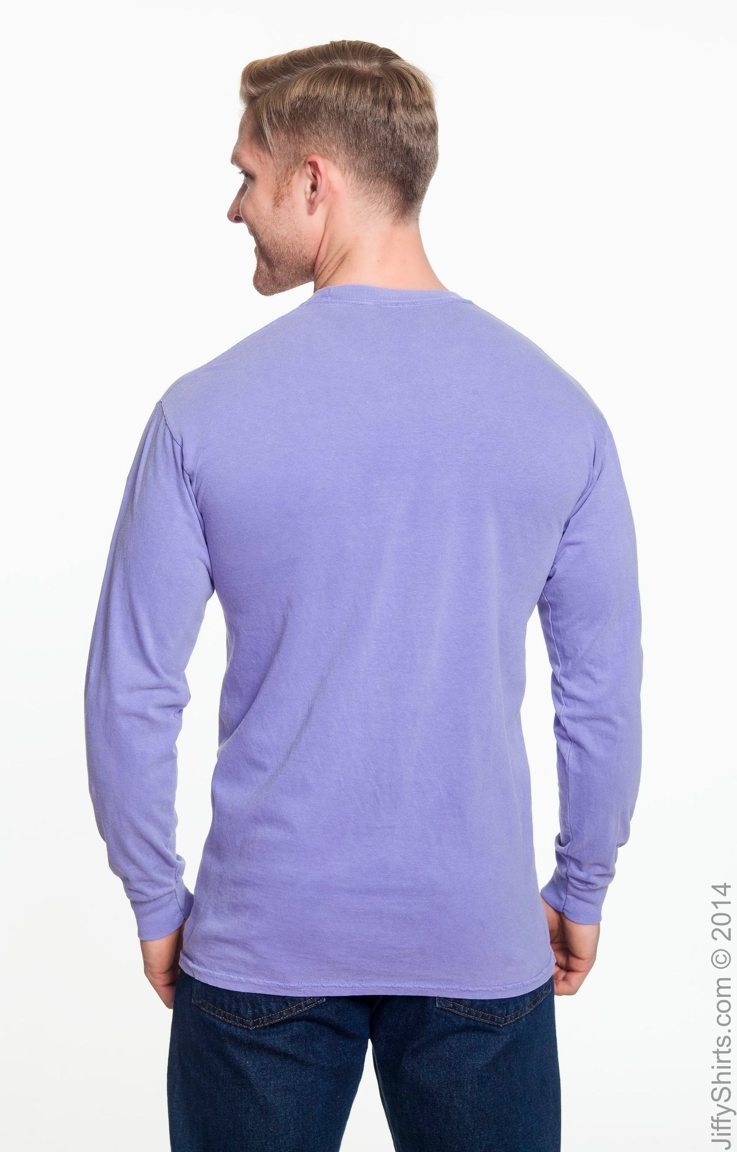 Unisex Heavyweight RS Long-Sleeve T-Shirt - Violet