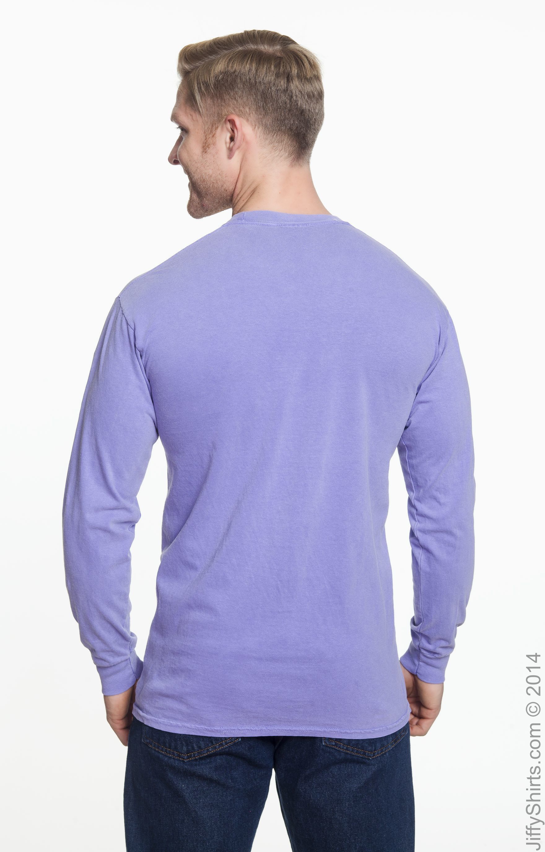 Unisex Heavyweight RS Long-Sleeve T-Shirt - Violet