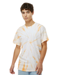 Cyclone Pinwheel Short Sleeve T-Shirt - Tangerine