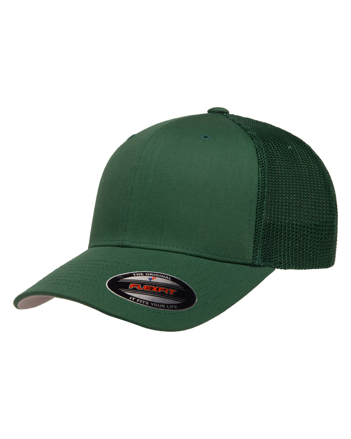 Unisex 6-Panel Trucker Cap - Evergreen