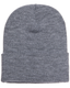 Yupoong 1501 - Unisex Cuffed Knit Beanie - Heather Gray