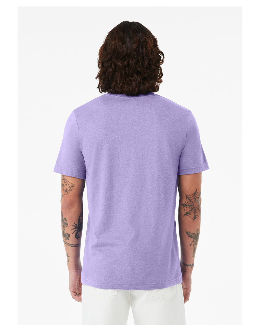 Unisex Heather CVC T-Shirt - Heather Dark Lvnder