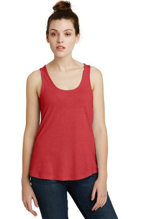 Women's Backstage Vintage Jersey Tank - Red