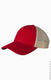 Econscious EC7070 - Eco Trucker Organic/Recycled Hat - Red / Oyster