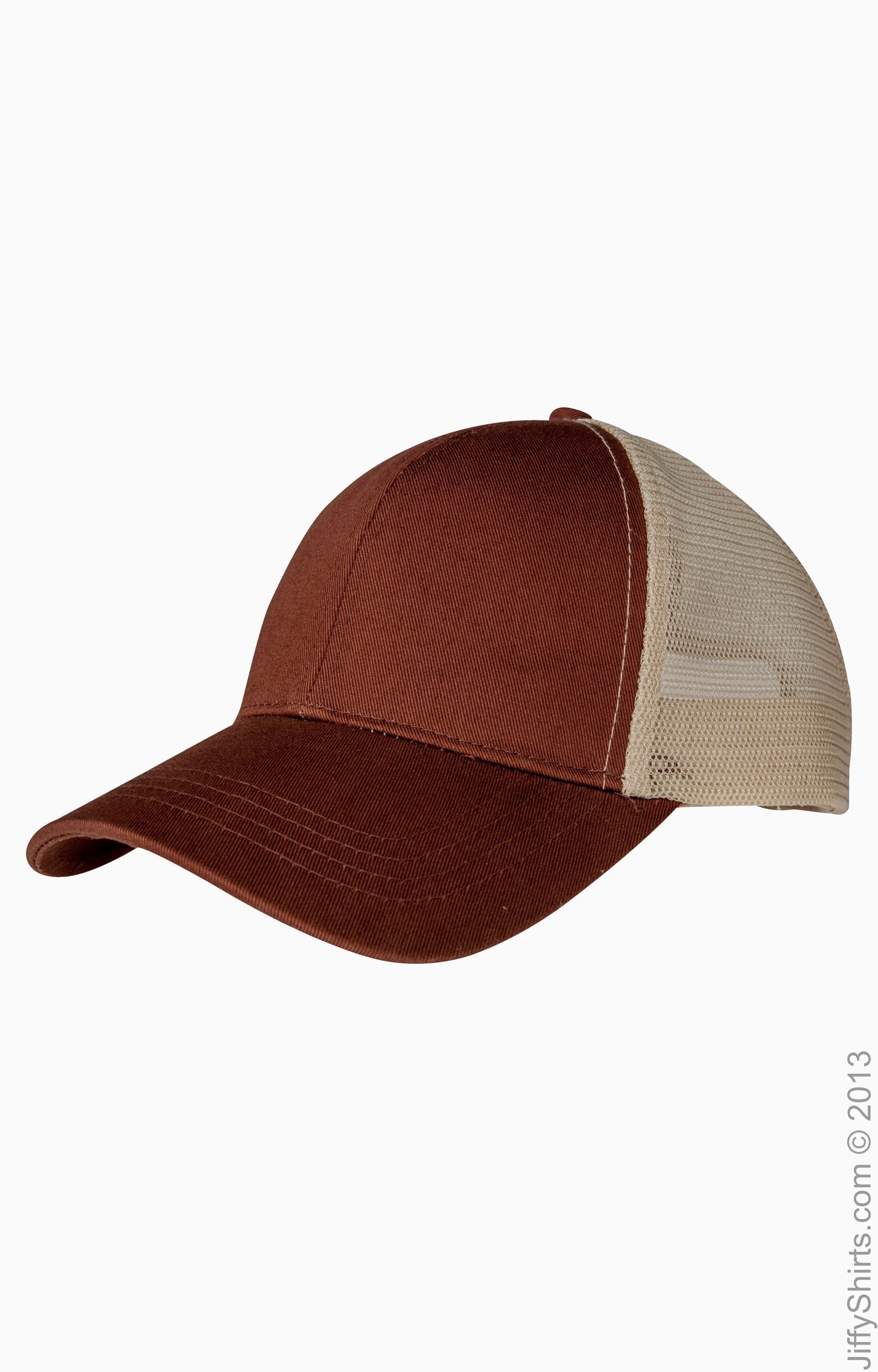Eco Trucker Organic/Recycled Hat - Earth / Oyster