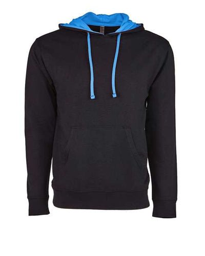 Next Level 9301 Black/ Turquoise — front
