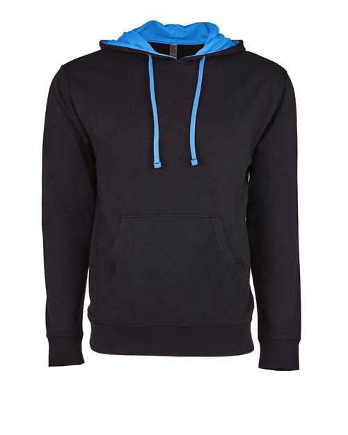 Next Level 9301 Black/ Turquoise — front