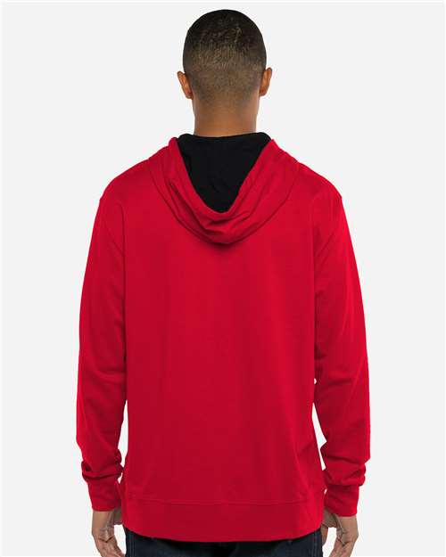 Next Level 9301 Red/ Black — on model back
