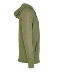 Next Level 9300 Heather Military Green — side