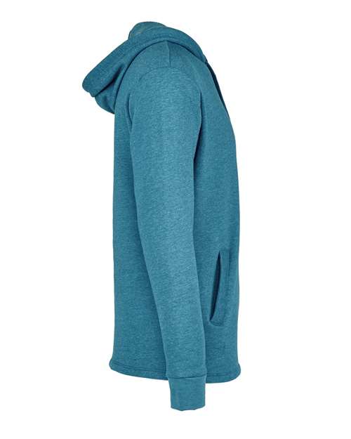 Next Level 9300 Heather Teal — side