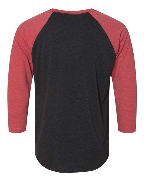 Next Level 6051 Vintage Red Sleeves/ Vintage Black Body — back
