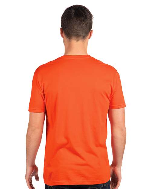 Next Level 3600 Classic Orange — on model back