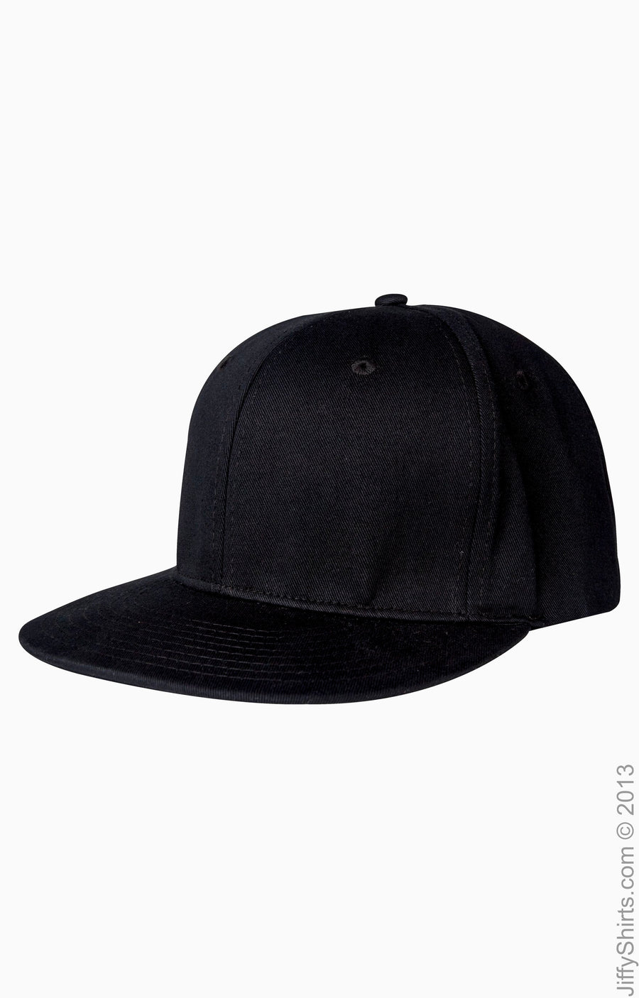 Flat Bill Cap - Black