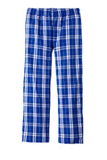 Unisex Flannel Plaid Pant - Deep Royal
