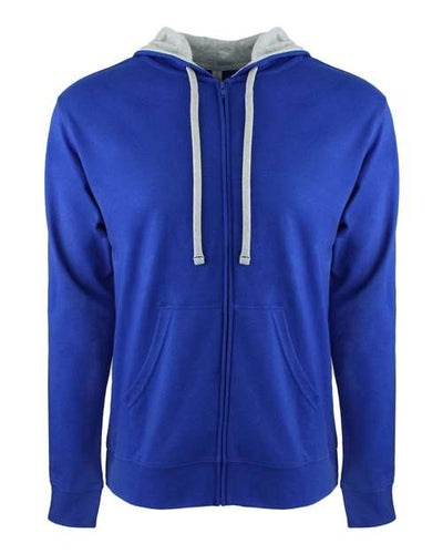 Next Level 9601 Royal/ Heather Grey — front