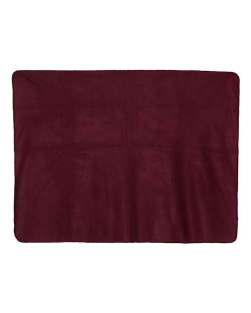 Alpine Fleece 8700 Burgundy — back