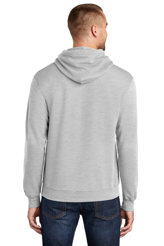 Unisex Core Fleece Pullover Hoodie - Ash