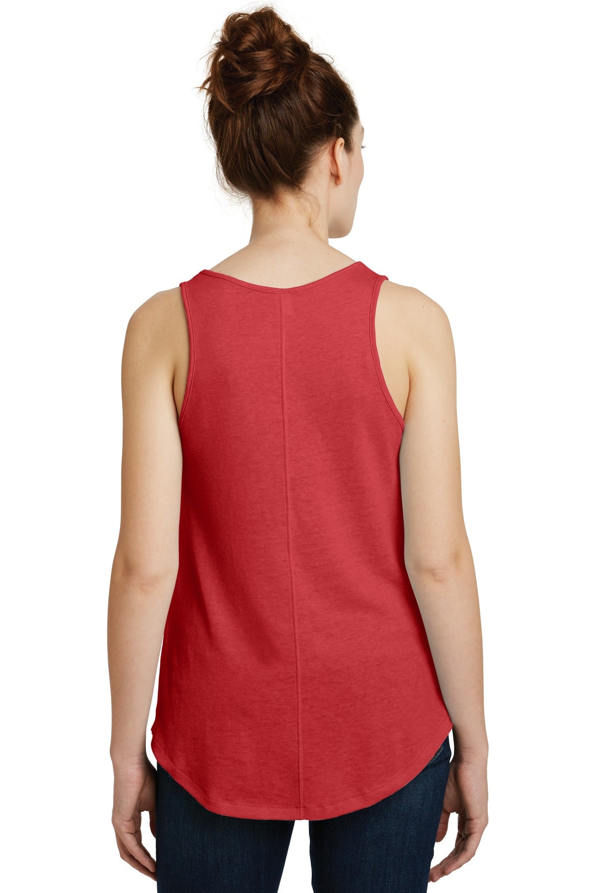Women's Backstage Vintage Jersey Tank - Red