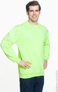 Unisex 80/20 Heavyweight Crewneck Sweatshirt - Lime Green