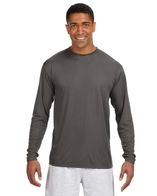 Men's Cooling Performance Long Sleeve T-Shirt - Graphite