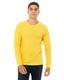 Bella + Canvas 3501CVC - Unisex Jersey Long-Sleeve T-Shirt - Heather Yellow Gold