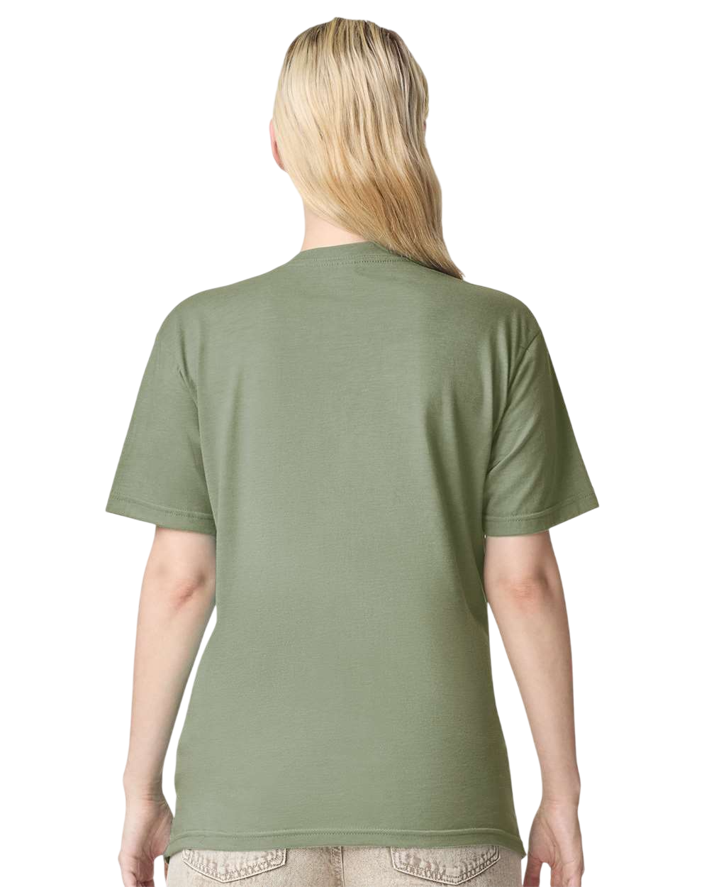 Unisex CVC T-Shirt - Heather Sage