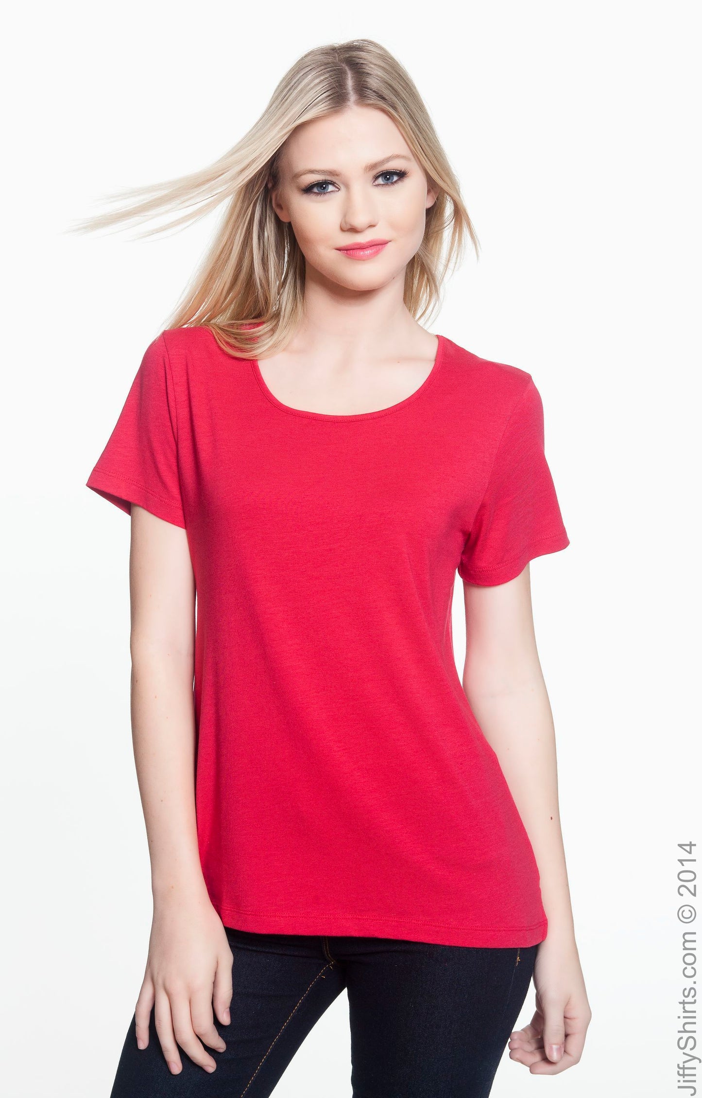 Women's Perfect Fit™ Shell T-Shirt - Red