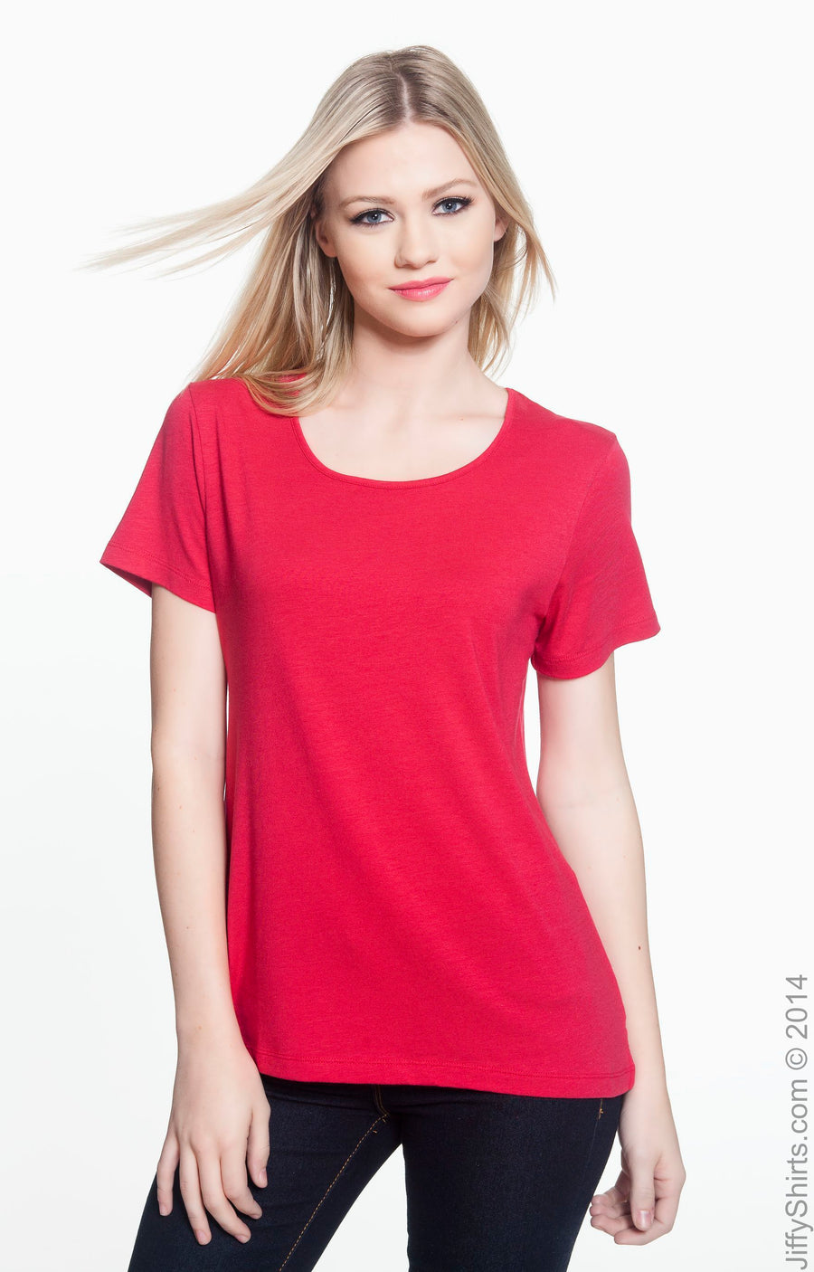 Women's Perfect Fit™ Shell T-Shirt - Red