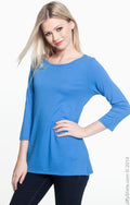 Women's Perfect Fit™ Ballet Bracelet-Length Knit Top - French Blue