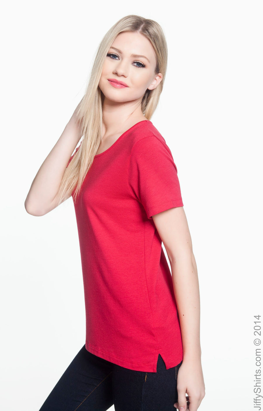 Women's Perfect Fit™ Shell T-Shirt - Red