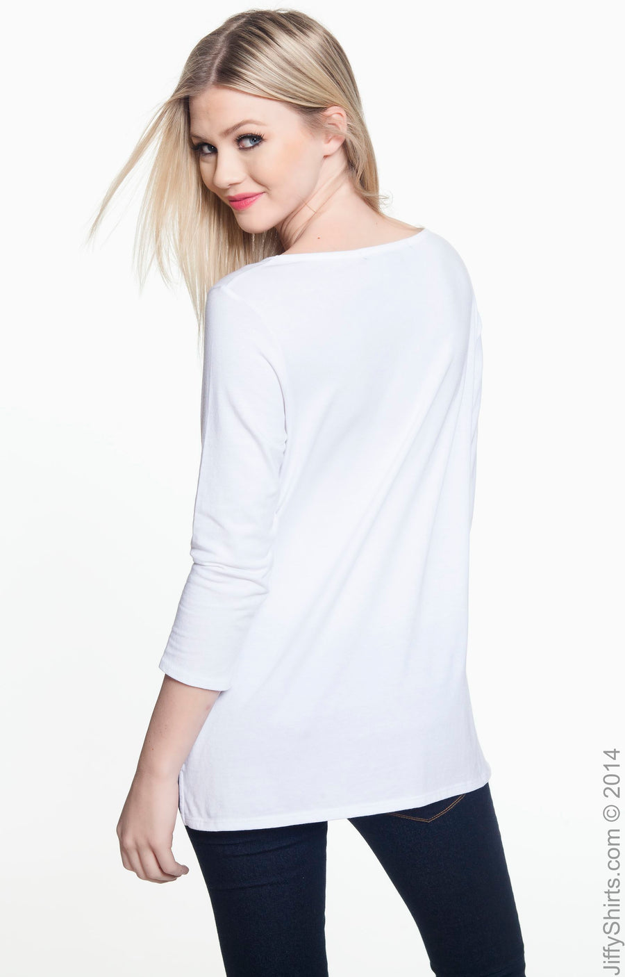 Women's Perfect Fit™ Ballet Bracelet-Length Knit Top - White