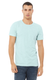Bella + Canvas 3001CVC - Unisex Heather CVC T-Shirt - Heather Prism Ice Blue