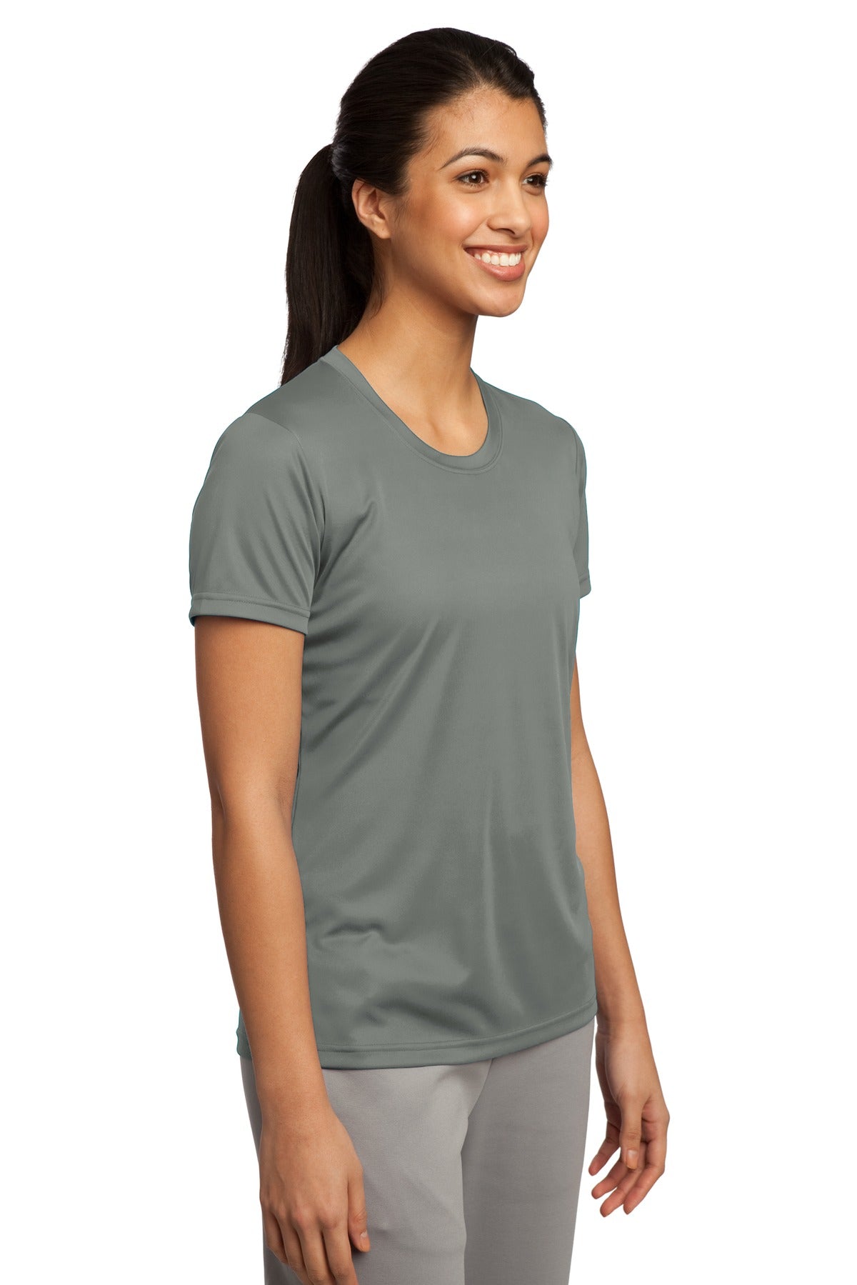Women's PosiCharge Competitor Tee - Gray Concrete