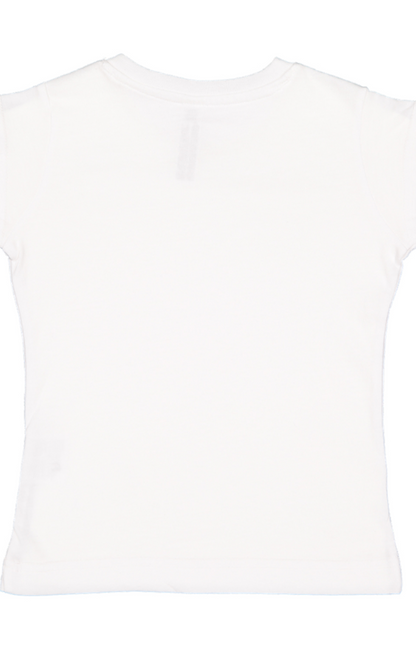 Toddler Girls' Fine Jersey T-Shirt - White