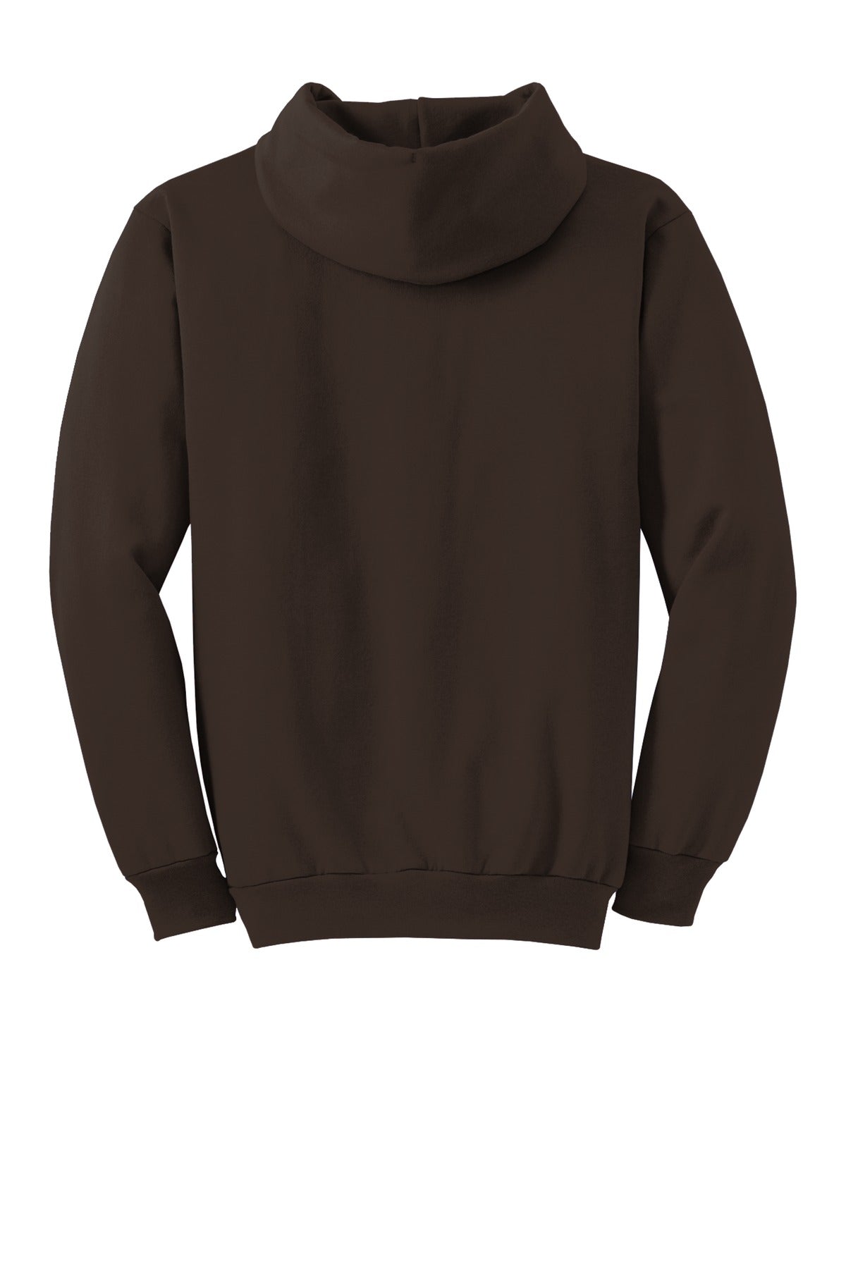 Unisex Tall Essential Fleece Pullover Hoodie - Dark Chocolate