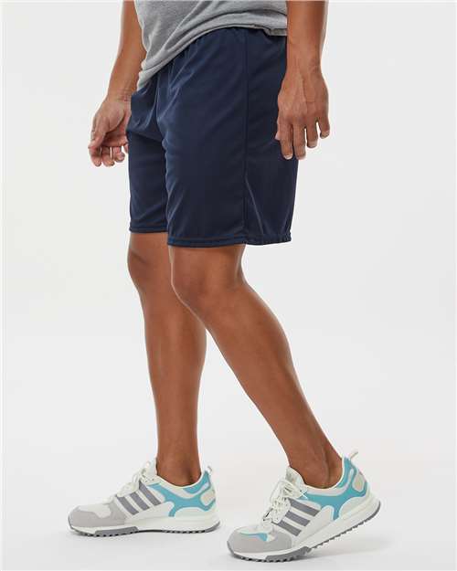 Augusta Sportswear 1425 Navy — on model side