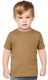 Rabbit Skins 3321 - Toddler Fine Jersey T-Shirt - Coyote Brown