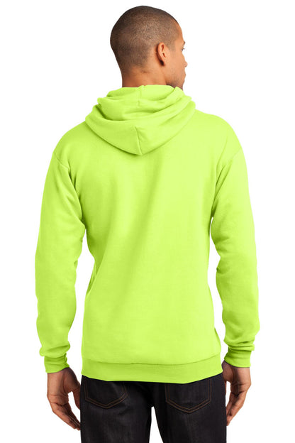 Unisex Core Fleece Pullover Hoodie - Neon Yellow