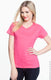 LAT 3507 - Women's V-Neck Fine Jersey T-Shirt - Hot Pink