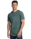 Next Level 2022 - Unisex Mock Twist Short Sleeve Hoody T-Shirt - Forest Green