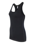 Women's Triblend Racerback Tank - Solid Black Triblend