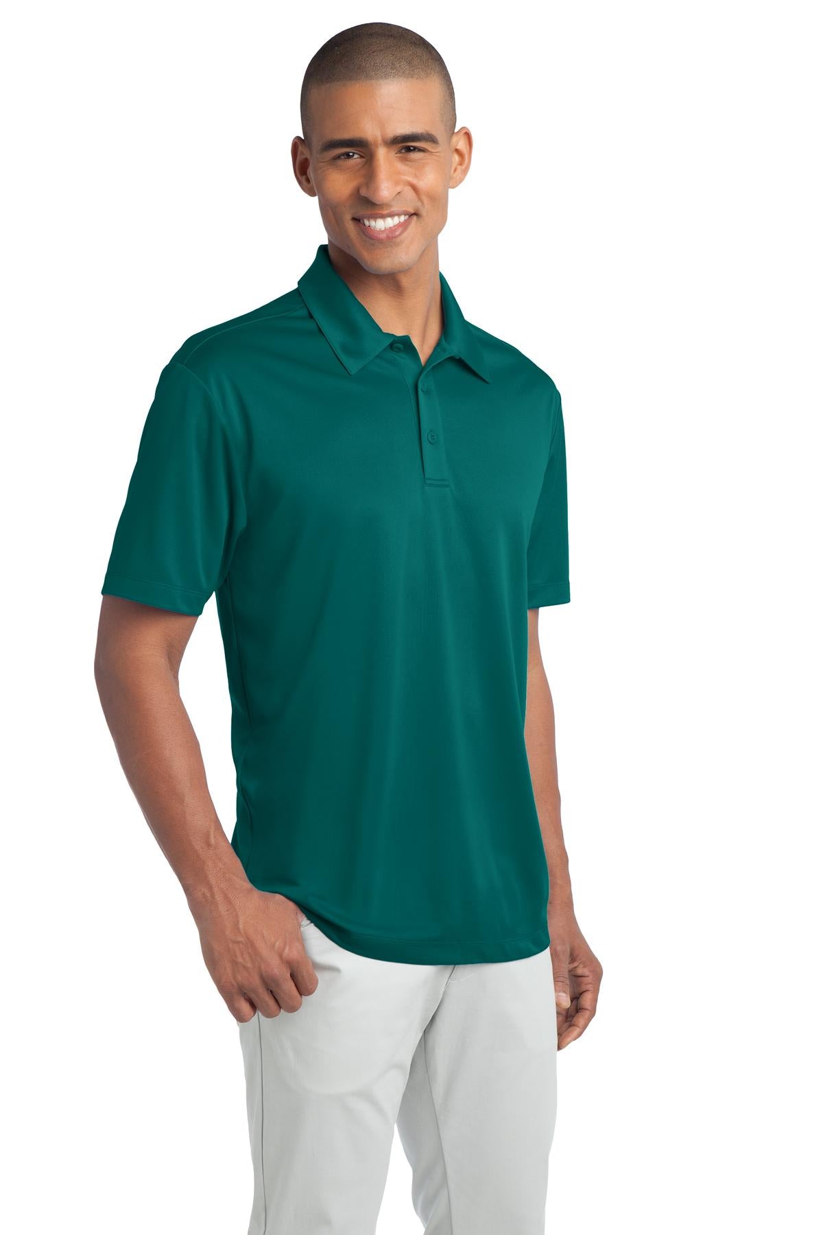 Unisex Silk Touch Performance Polo - Teal Green