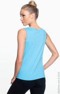 Women's Premium Jersey Tank - Aqua