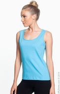 Women's Premium Jersey Tank - Aqua