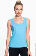Women's Premium Jersey Tank - Aqua