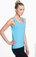 Women's Premium Jersey Tank - Aqua